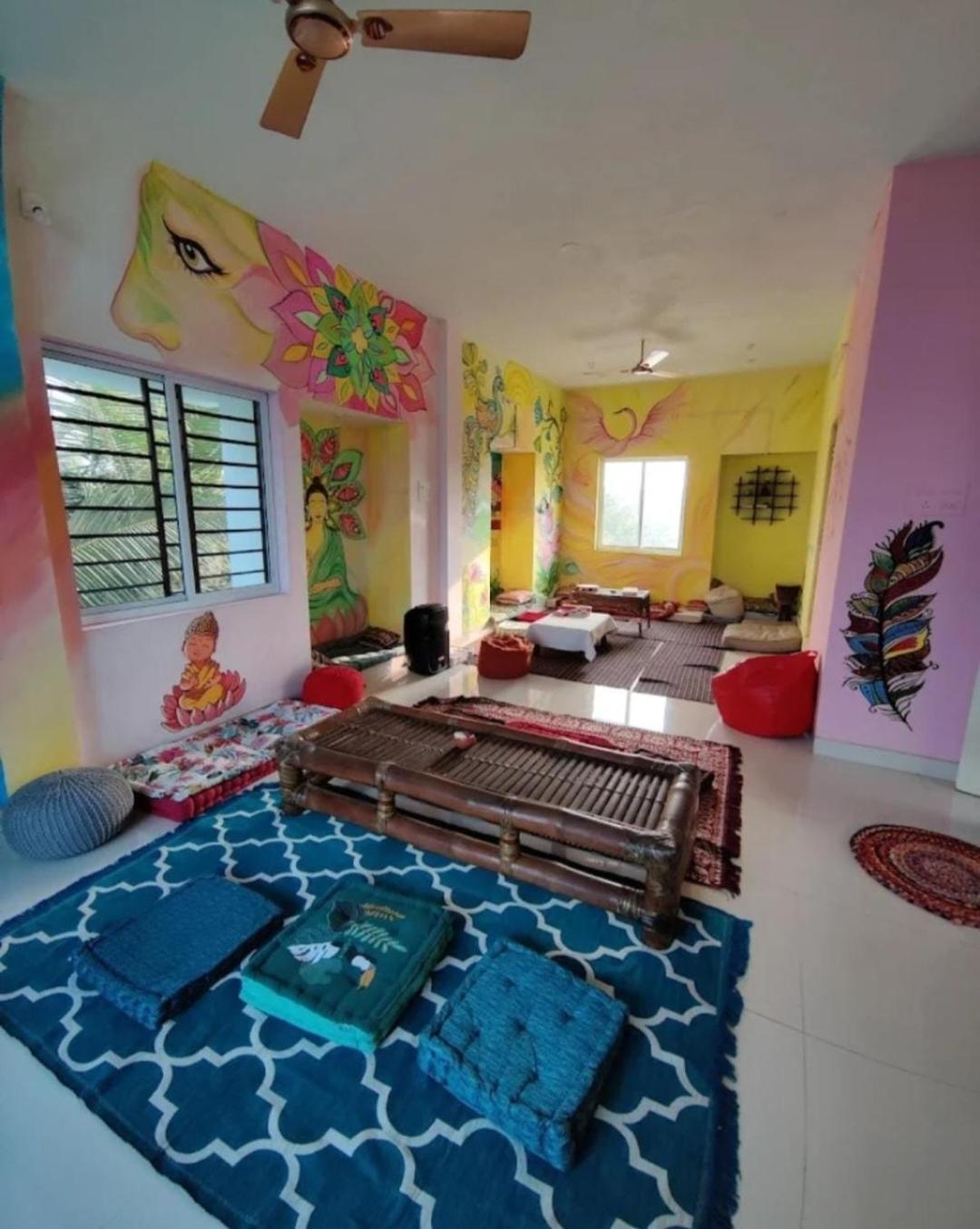 Funk Monk Villa Hostel Pondicherry オーロヴィル エクステリア 写真