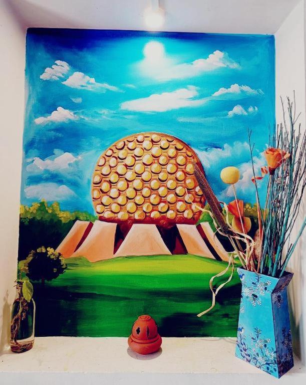 Funk Monk Villa Hostel Pondicherry オーロヴィル エクステリア 写真